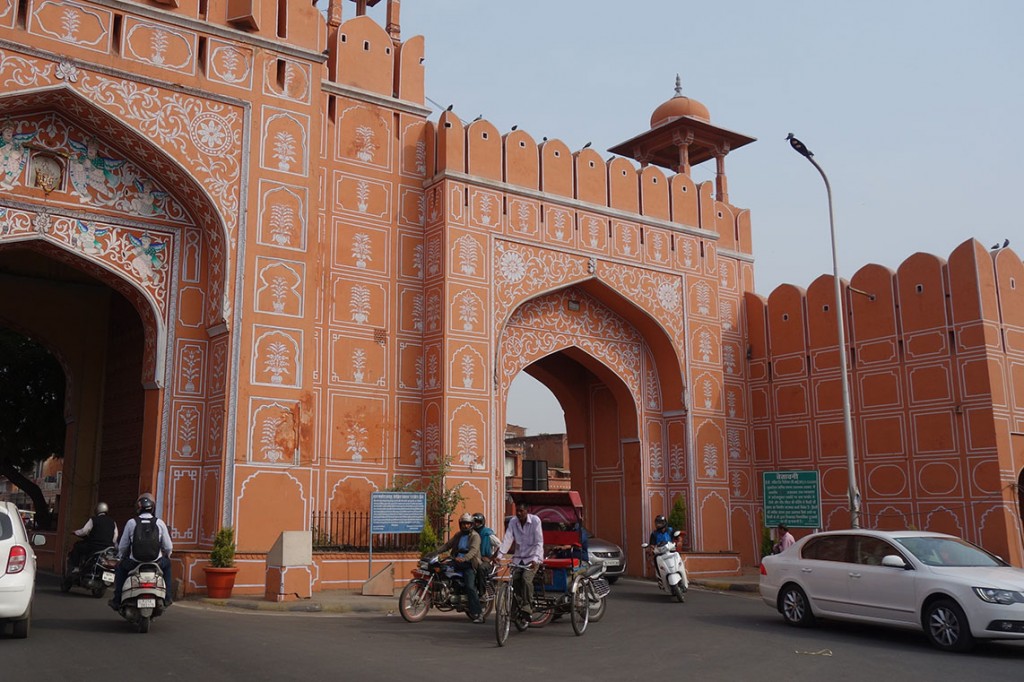 Jaipur - Entrée de la Pink City